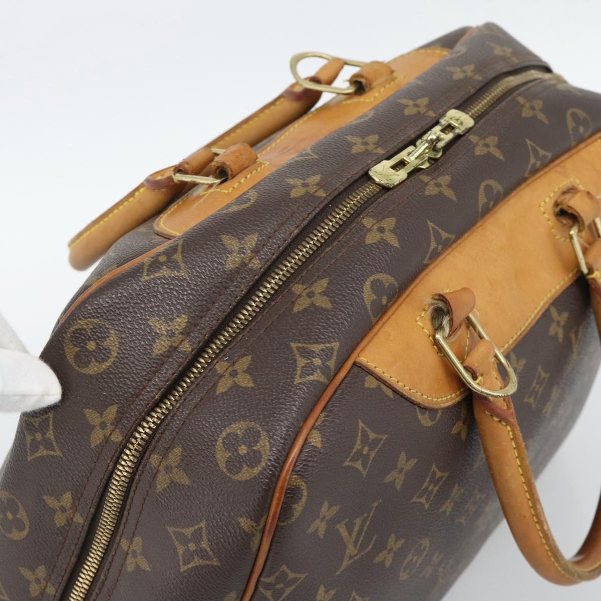 LOUIS VUITTON Monogram Deauville Hand Bag M47270 LV Auth BA14374