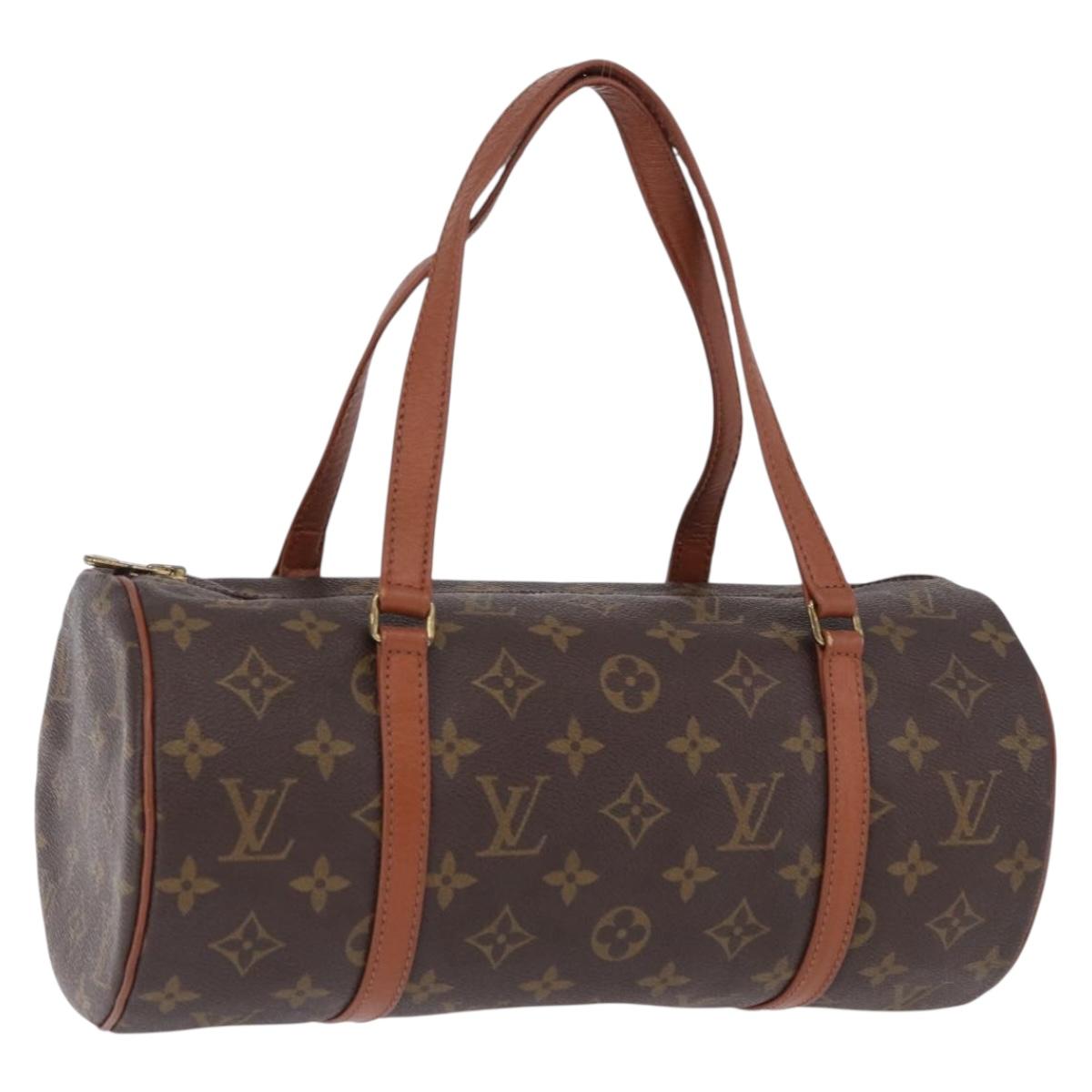 LOUIS VUITTON Monogram Papillon 30 Hand Bag M51365 LV Auth BA14382