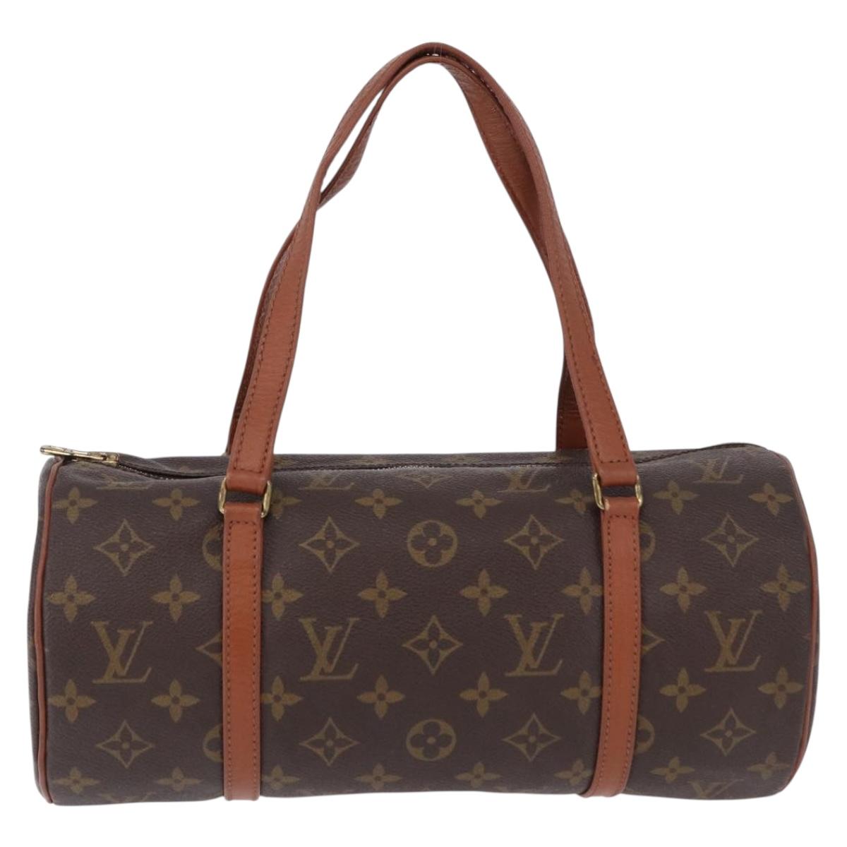 LOUIS VUITTON Monogram Papillon 30 Hand Bag M51365 LV Auth BA14382