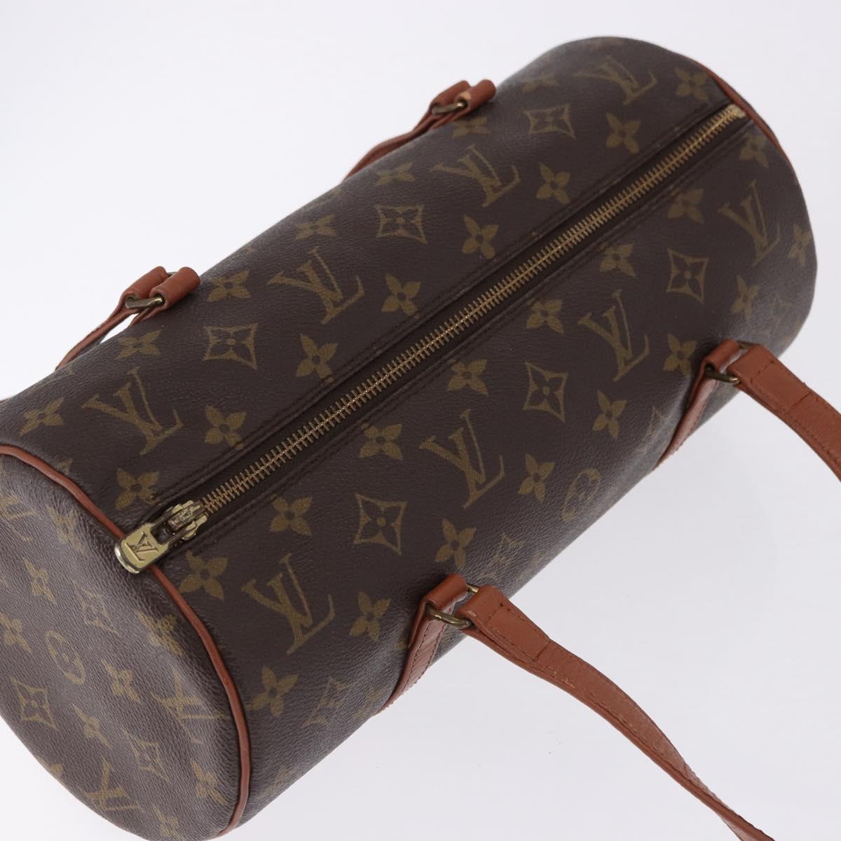LOUIS VUITTON Monogram Papillon 30 Hand Bag M51365 LV Auth BA14382