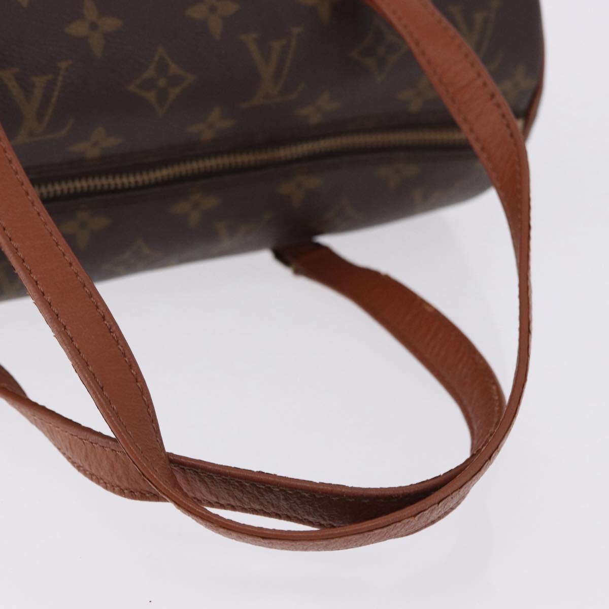 LOUIS VUITTON Monogram Papillon 30 Hand Bag M51365 LV Auth BA14382