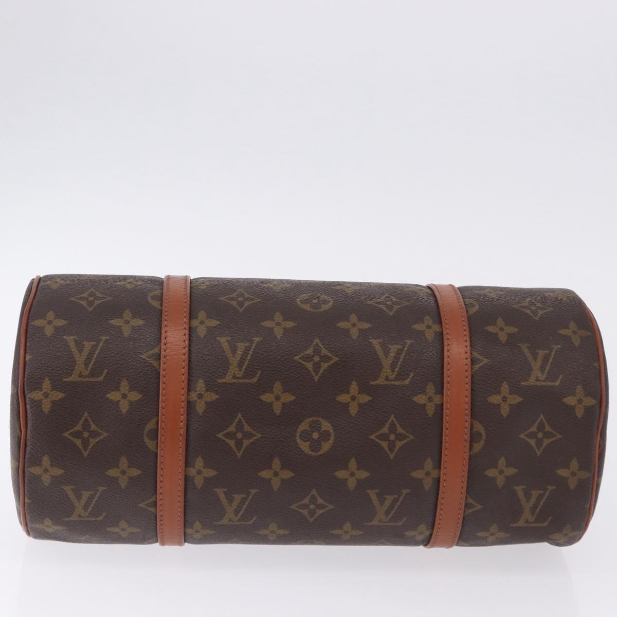 LOUIS VUITTON Monogram Papillon 30 Hand Bag M51365 LV Auth BA14382