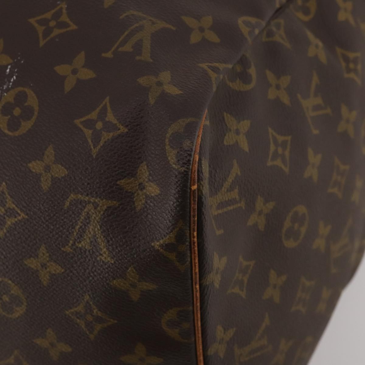 LOUIS VUITTON Monogram Sac Souple 55 Boston Bag M41622 LV Auth BA14394