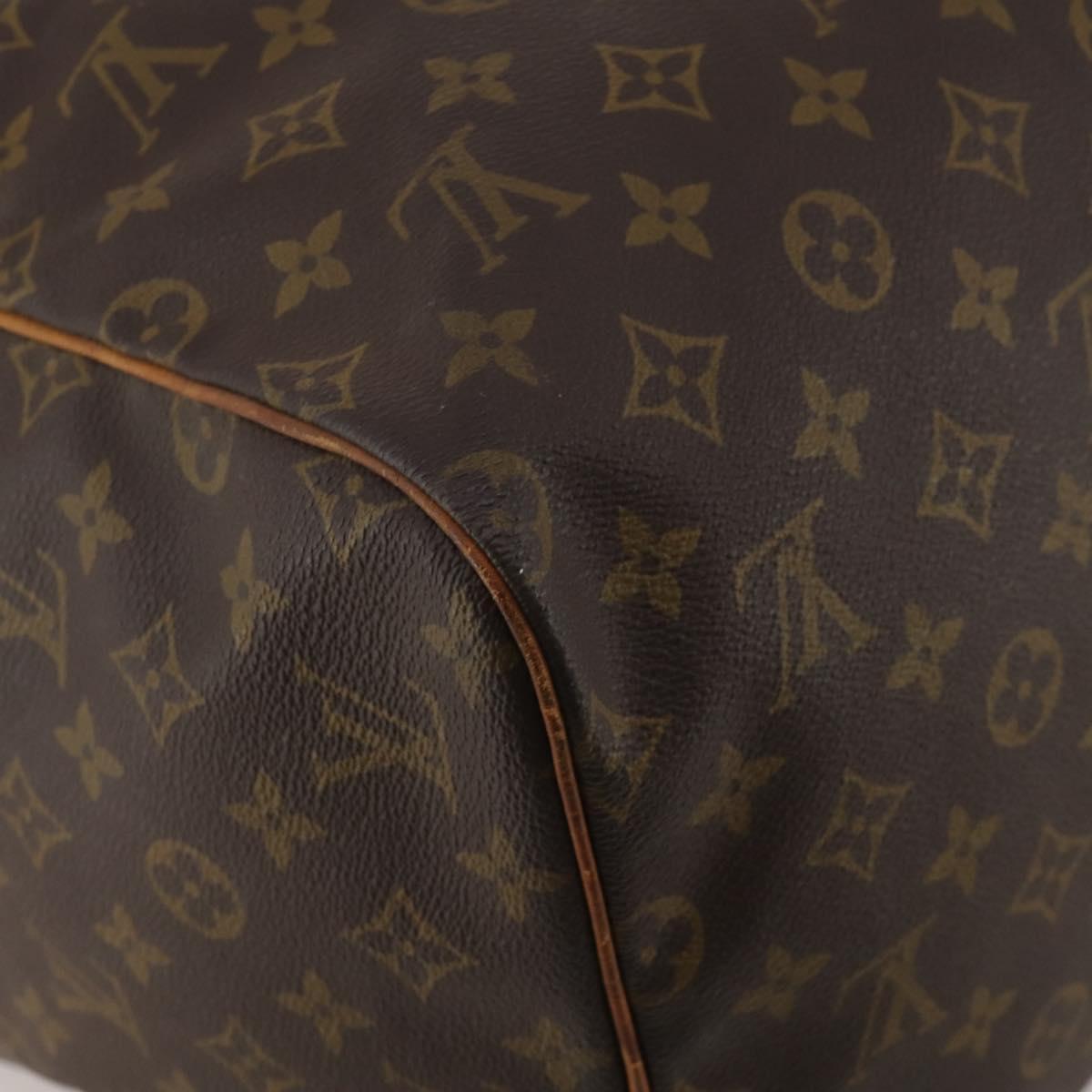 LOUIS VUITTON Monogram Sac Souple 55 Boston Bag M41622 LV Auth BA14394