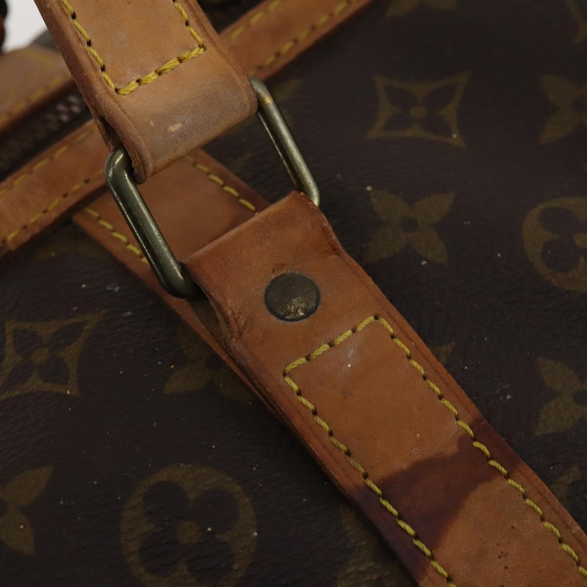 LOUIS VUITTON Monogram Sac Souple 55 Boston Bag M41622 LV Auth BA14394