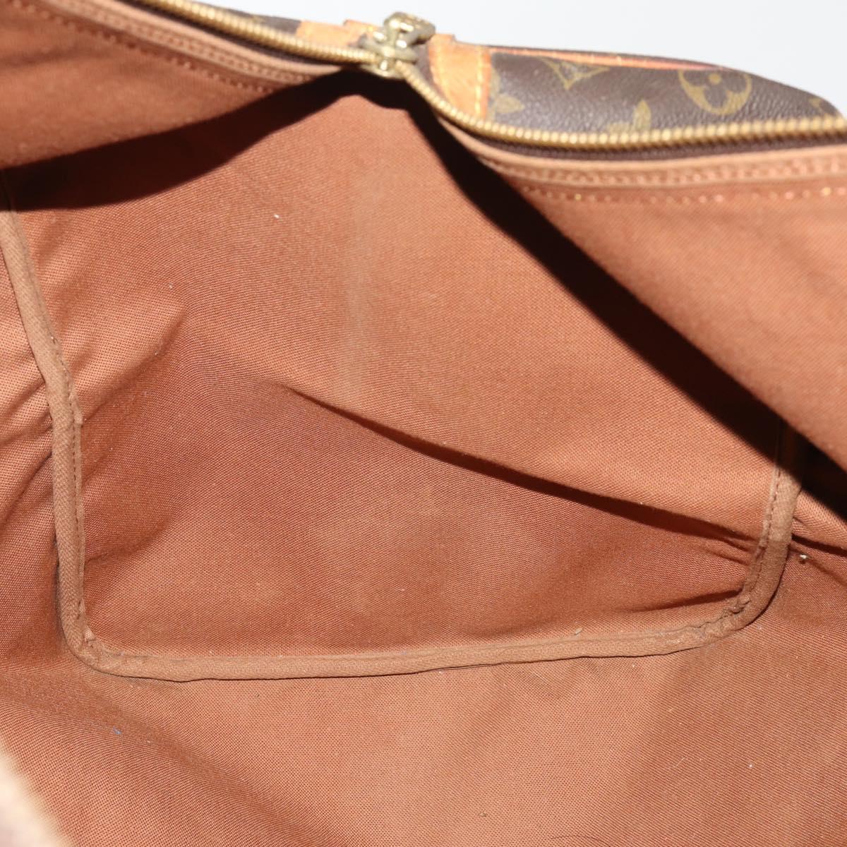 LOUIS VUITTON Monogram Sac Souple 55 Boston Bag M41622 LV Auth BA14394