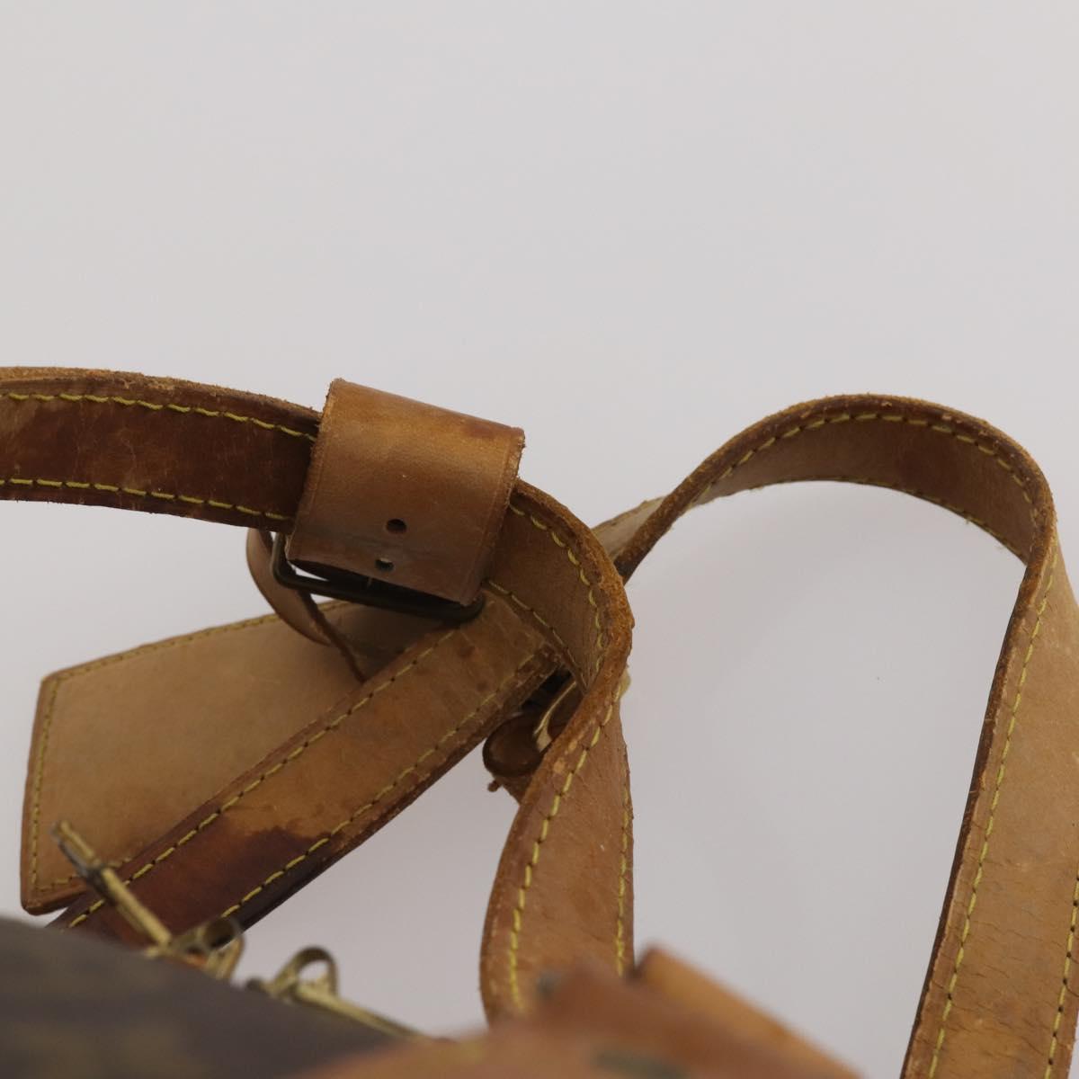 LOUIS VUITTON Monogram Sac Souple 55 Boston Bag M41622 LV Auth BA14394