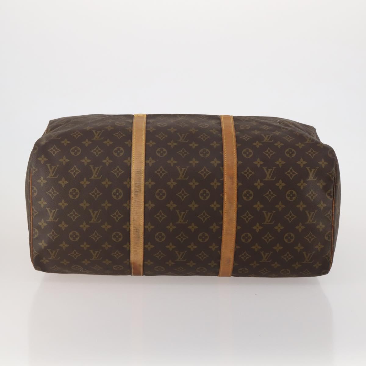 LOUIS VUITTON Monogram Sac Souple 55 Boston Bag M41622 LV Auth BA14394