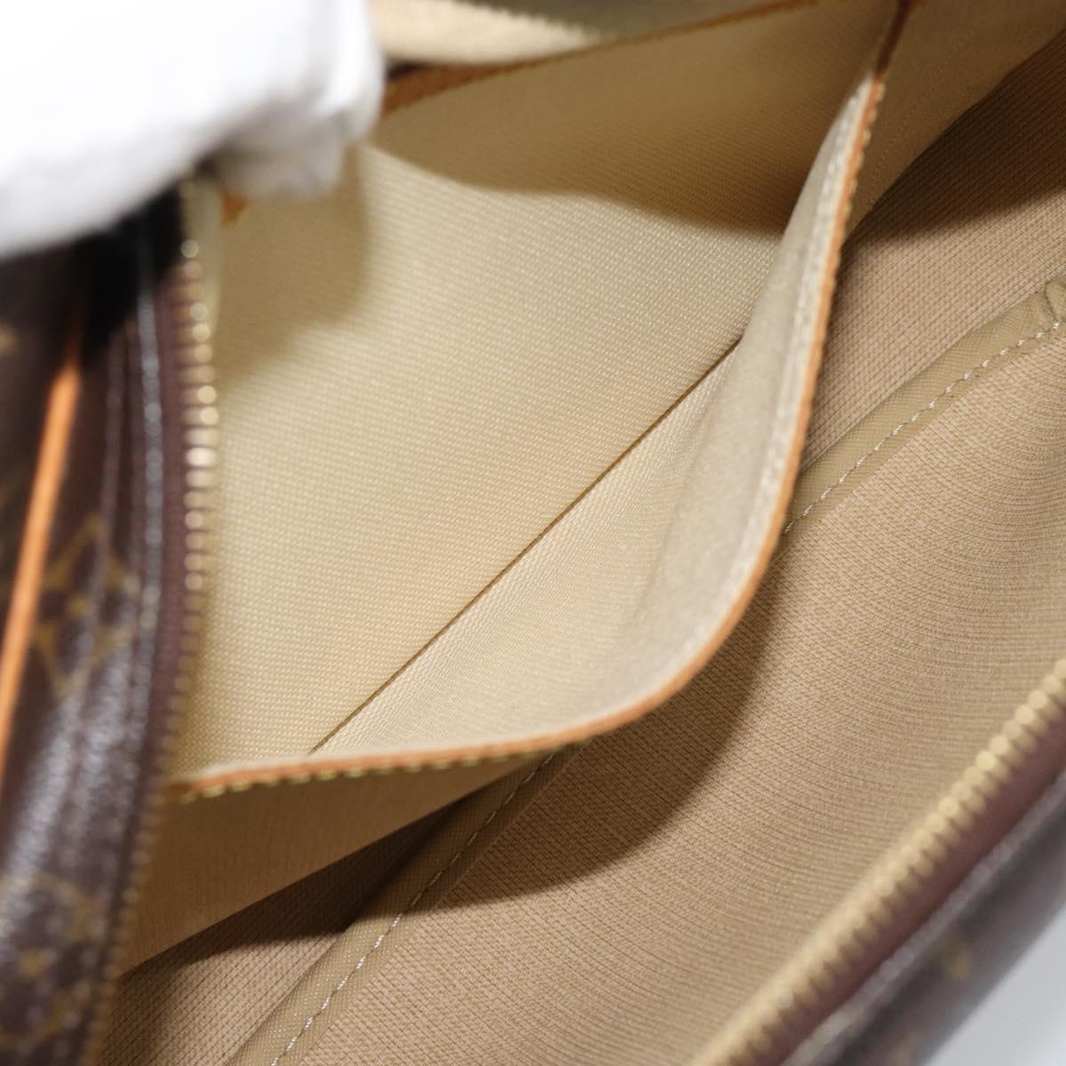 LOUIS VUITTON Monogram Reporter PM Shoulder Bag M45254 LV Auth BA14396