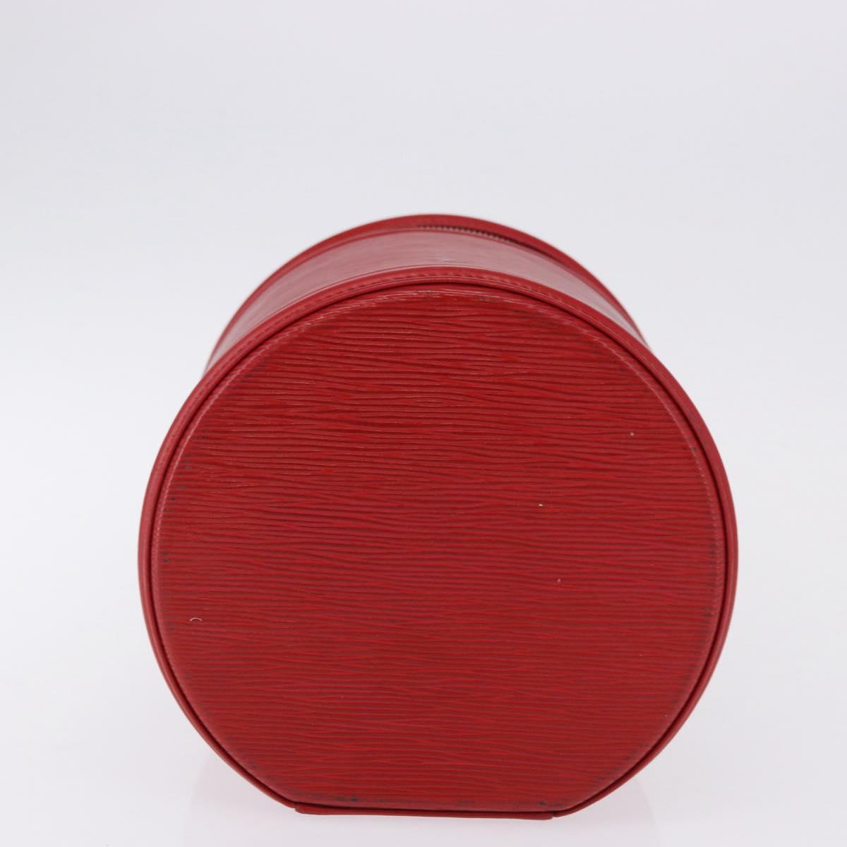 LOUIS VUITTON Epi Cannes Hand Bag Red M48037 LV Auth BA14397
