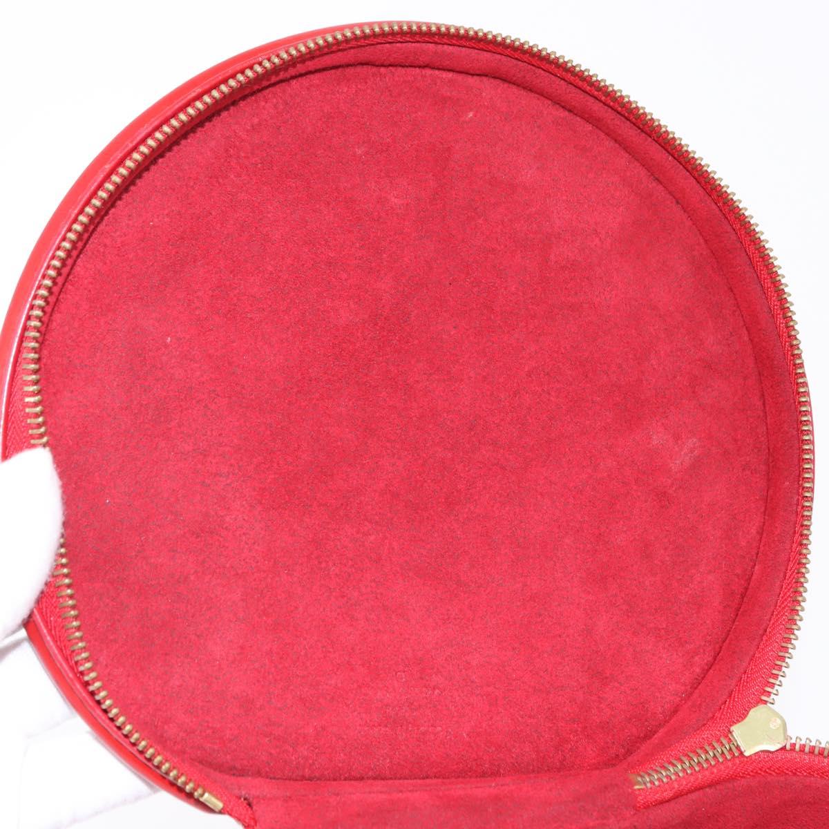 LOUIS VUITTON Epi Cannes Hand Bag Red M48037 LV Auth BA14397