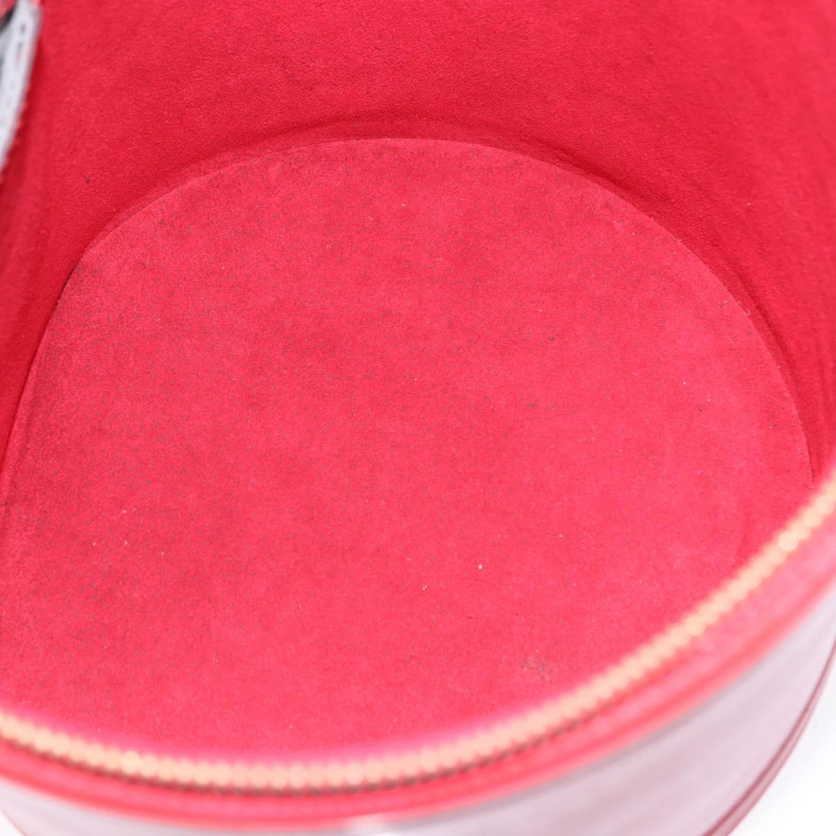 LOUIS VUITTON Epi Cannes Hand Bag Red M48037 LV Auth BA14397