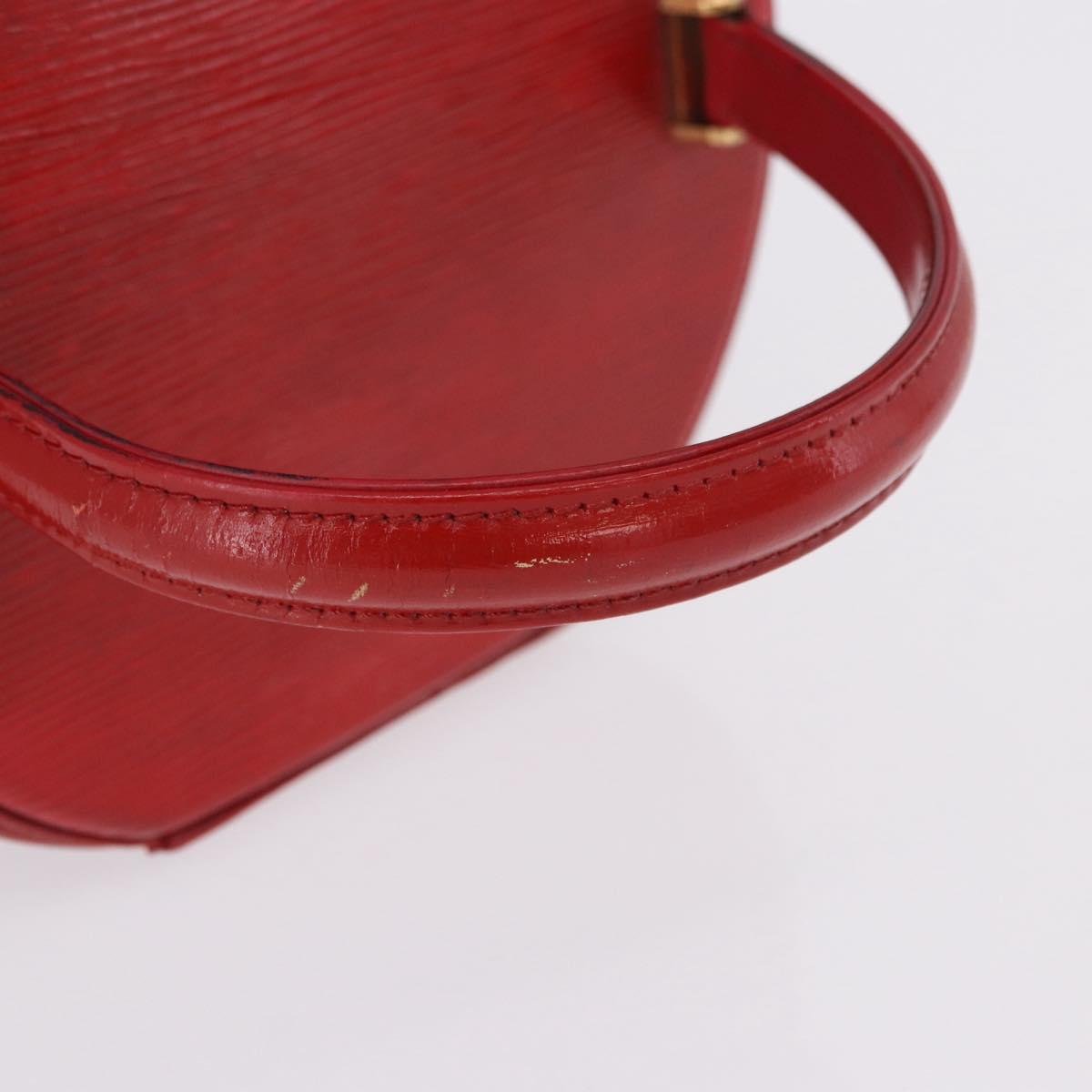 LOUIS VUITTON Epi Cannes Hand Bag Red M48037 LV Auth BA14397