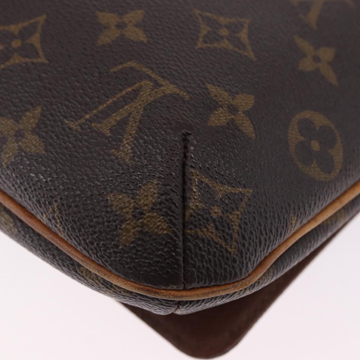 LOUIS VUITTON Monogram Musette Tango Shoulder Bag M51257 LV Auth BA14398A