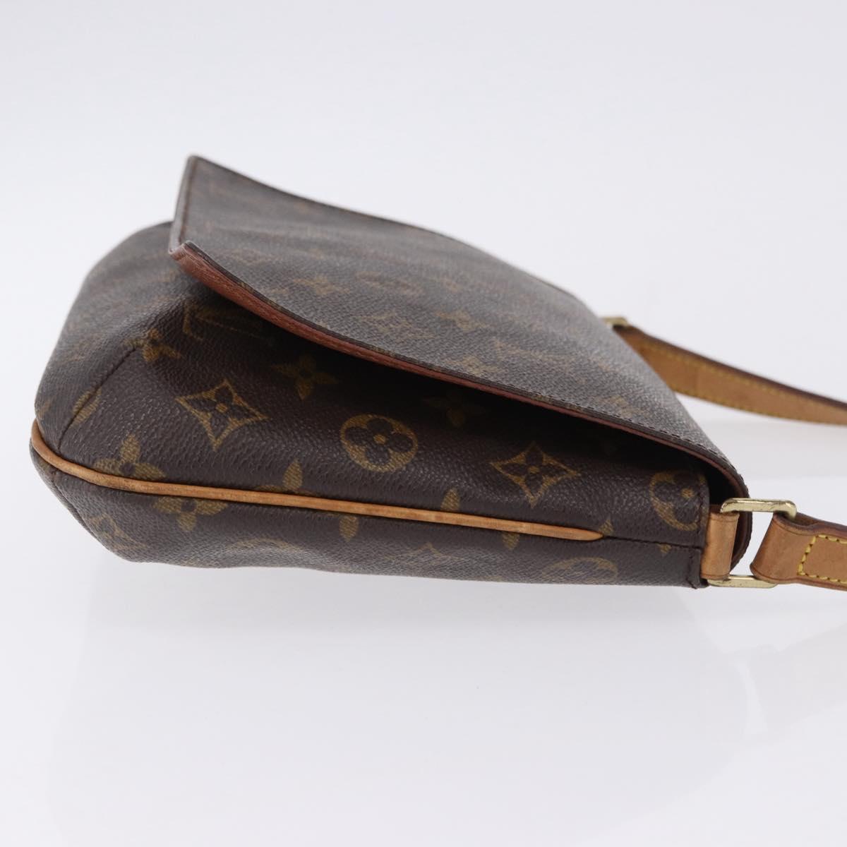 LOUIS VUITTON Monogram Musette Tango Shoulder Bag M51257 LV Auth BA14398A