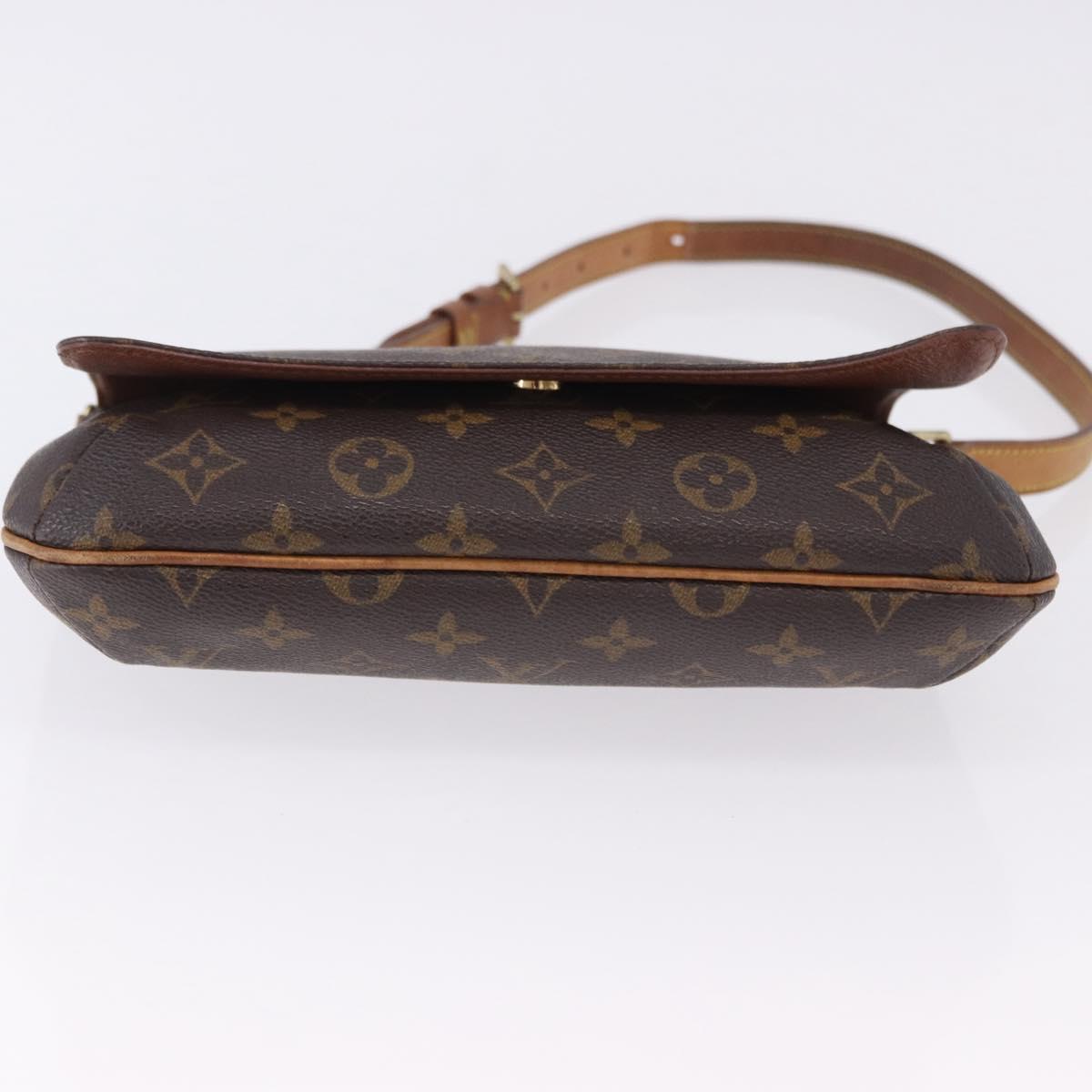 LOUIS VUITTON Monogram Musette Tango Shoulder Bag M51257 LV Auth BA14398A