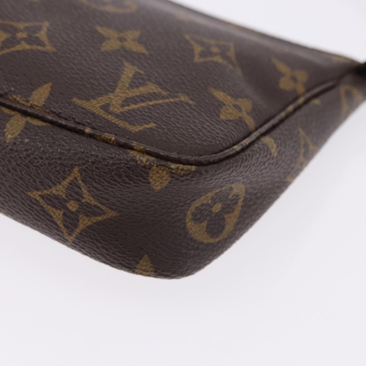 LOUIS VUITTON Monogram Pochette Accessoires Pouch M51980 LV Auth BA14399