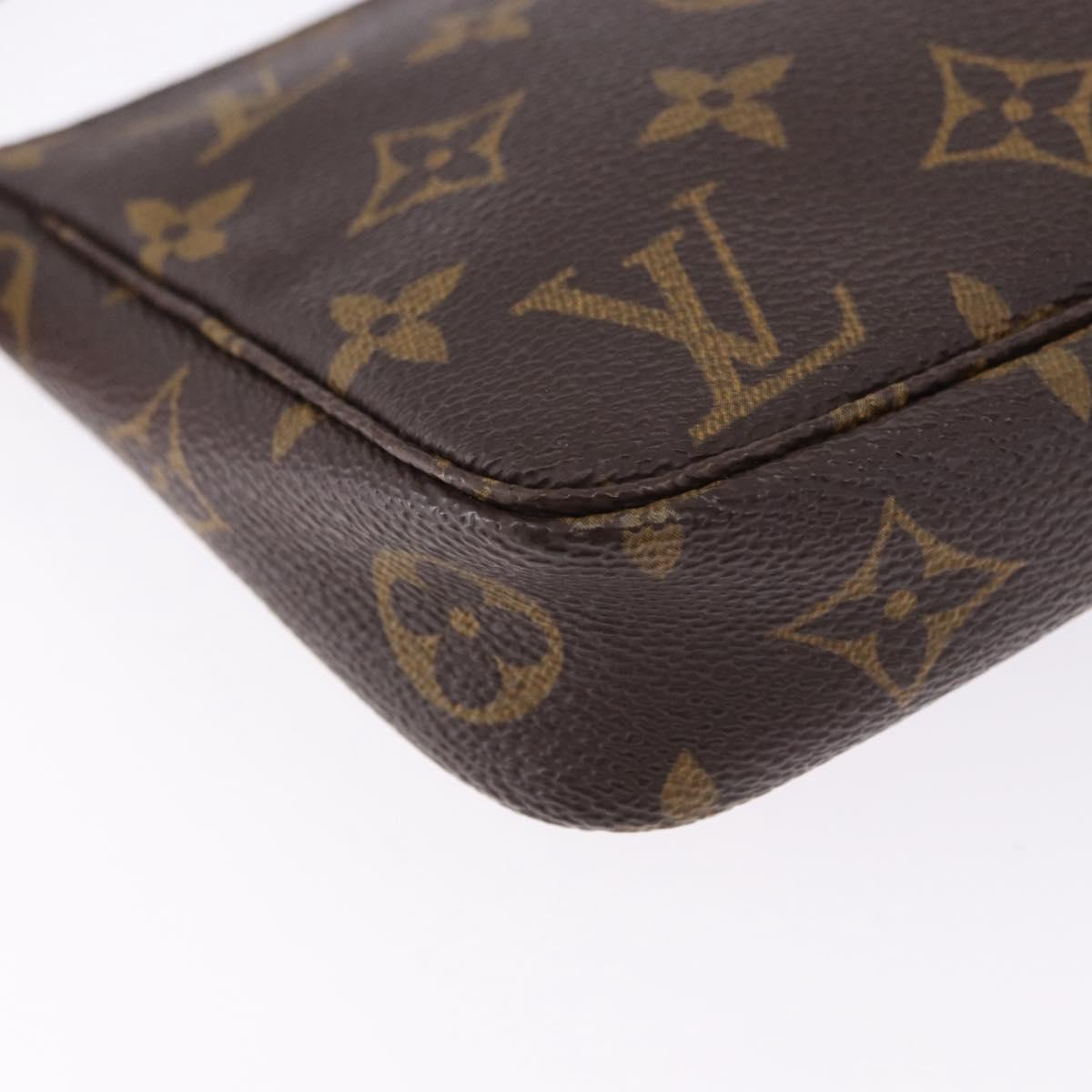 LOUIS VUITTON Monogram Pochette Accessoires Pouch M51980 LV Auth BA14399
