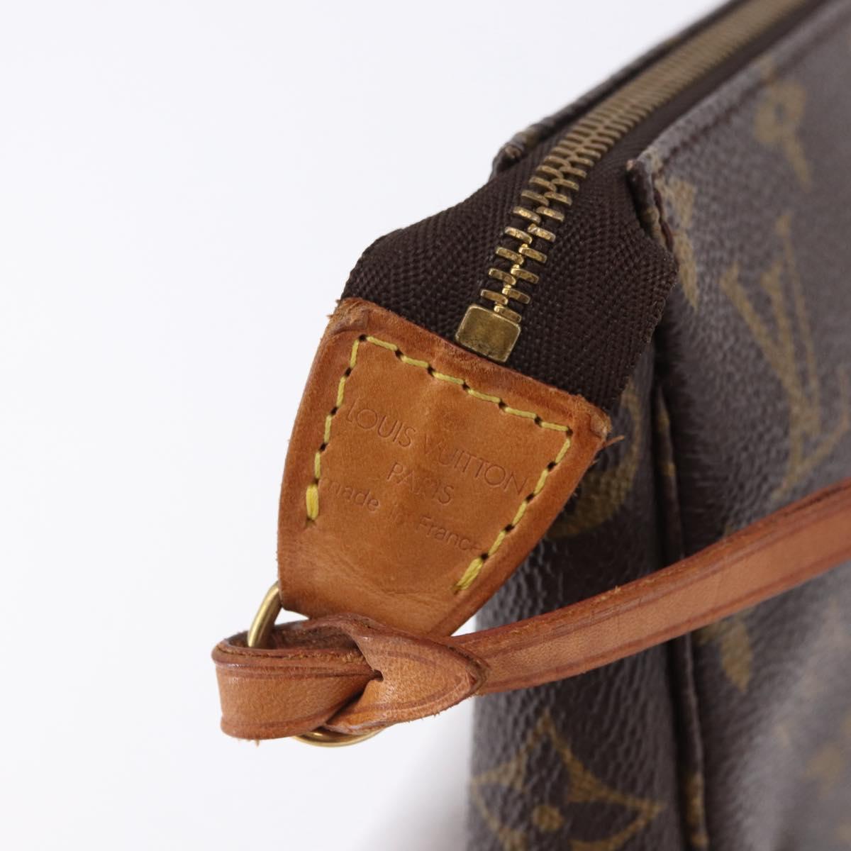 LOUIS VUITTON Monogram Pochette Accessoires Pouch M51980 LV Auth BA14399