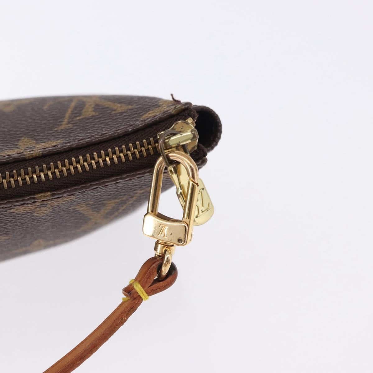 LOUIS VUITTON Monogram Pochette Accessoires Pouch M51980 LV Auth BA14399