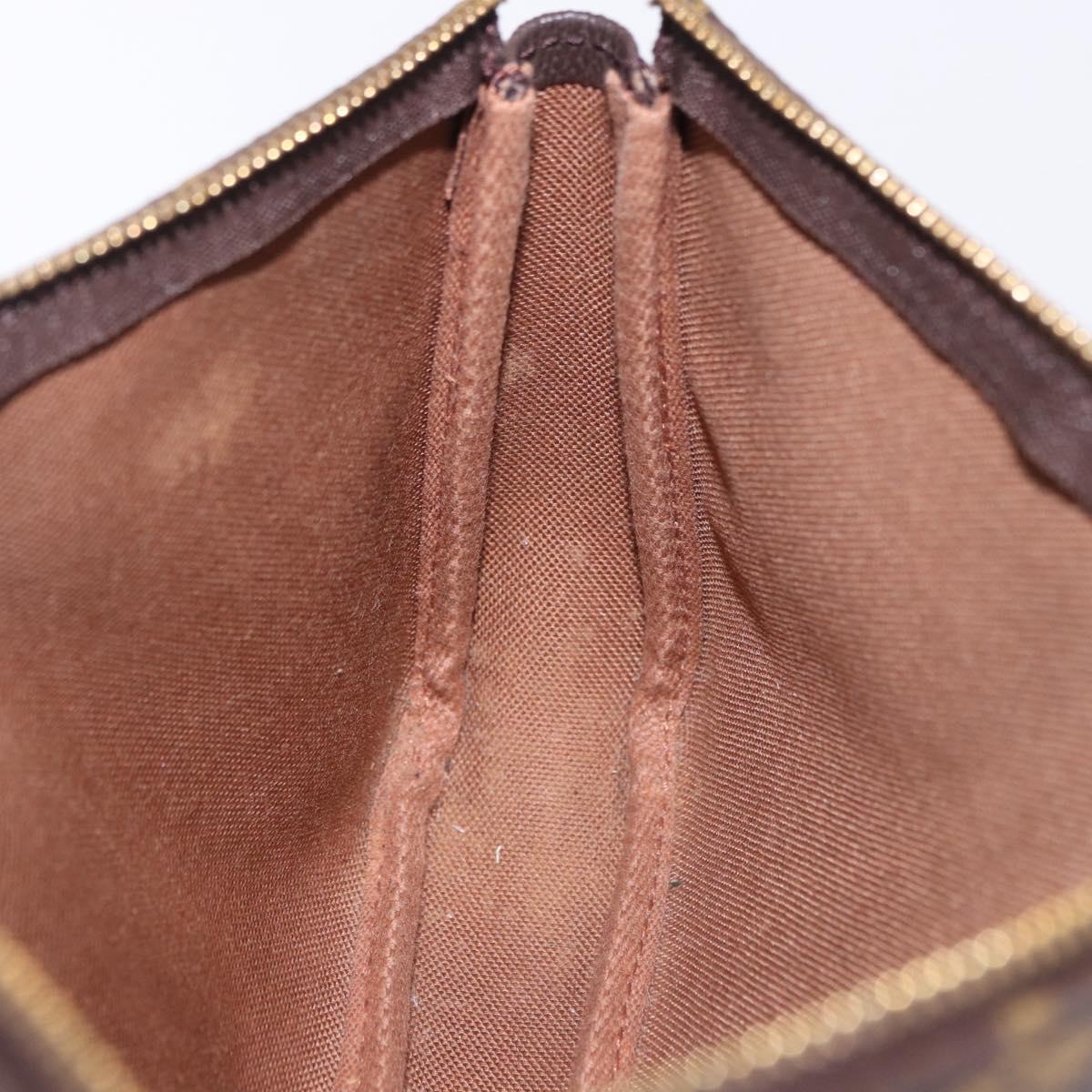 LOUIS VUITTON Monogram Pochette Accessoires Pouch M51980 LV Auth BA14399