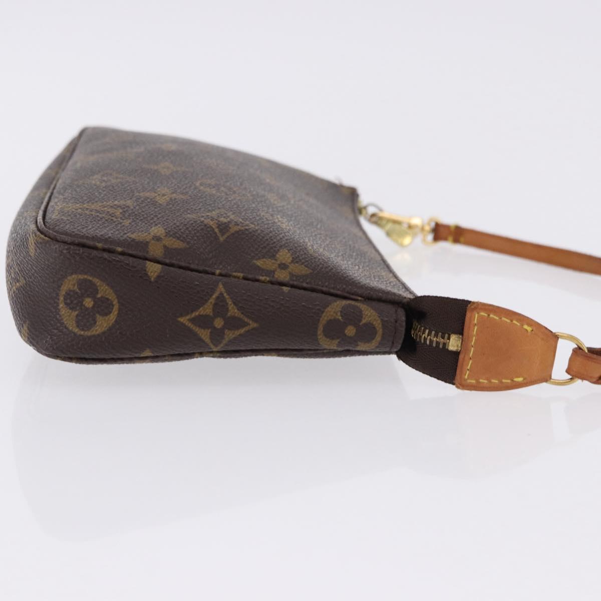 LOUIS VUITTON Monogram Pochette Accessoires Pouch M51980 LV Auth BA14399