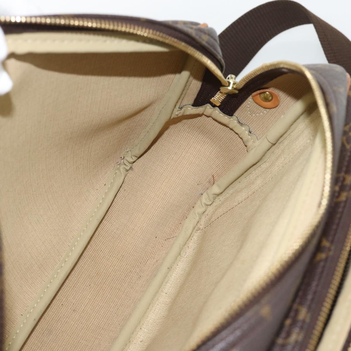 LOUIS VUITTON Monogram Reporter PM Shoulder Bag M45254 LV Auth BA14400
