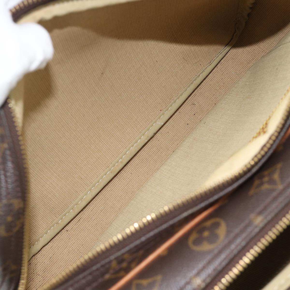 LOUIS VUITTON Monogram Reporter PM Shoulder Bag M45254 LV Auth BA14400