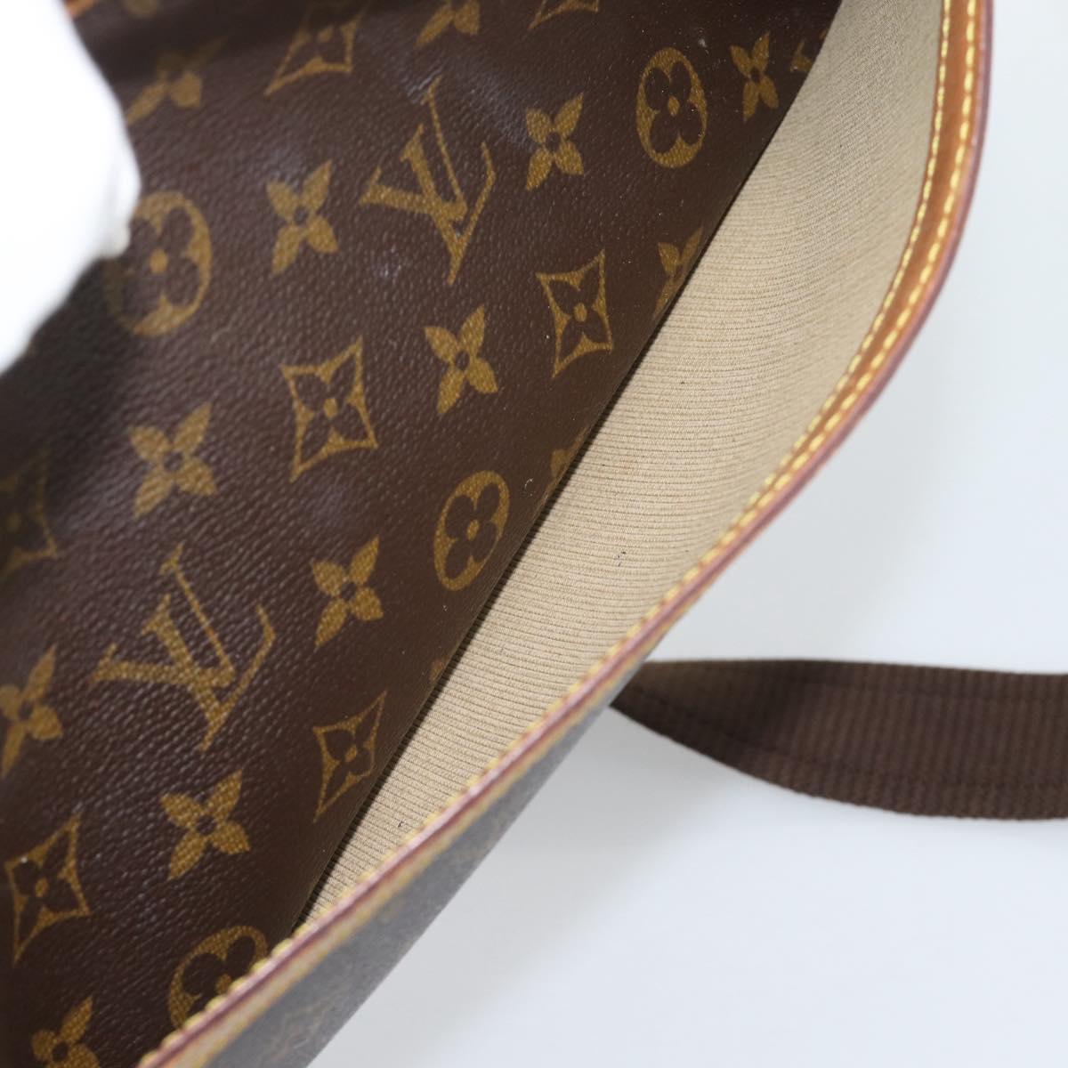 LOUIS VUITTON Monogram Reporter PM Shoulder Bag M45254 LV Auth BA14400