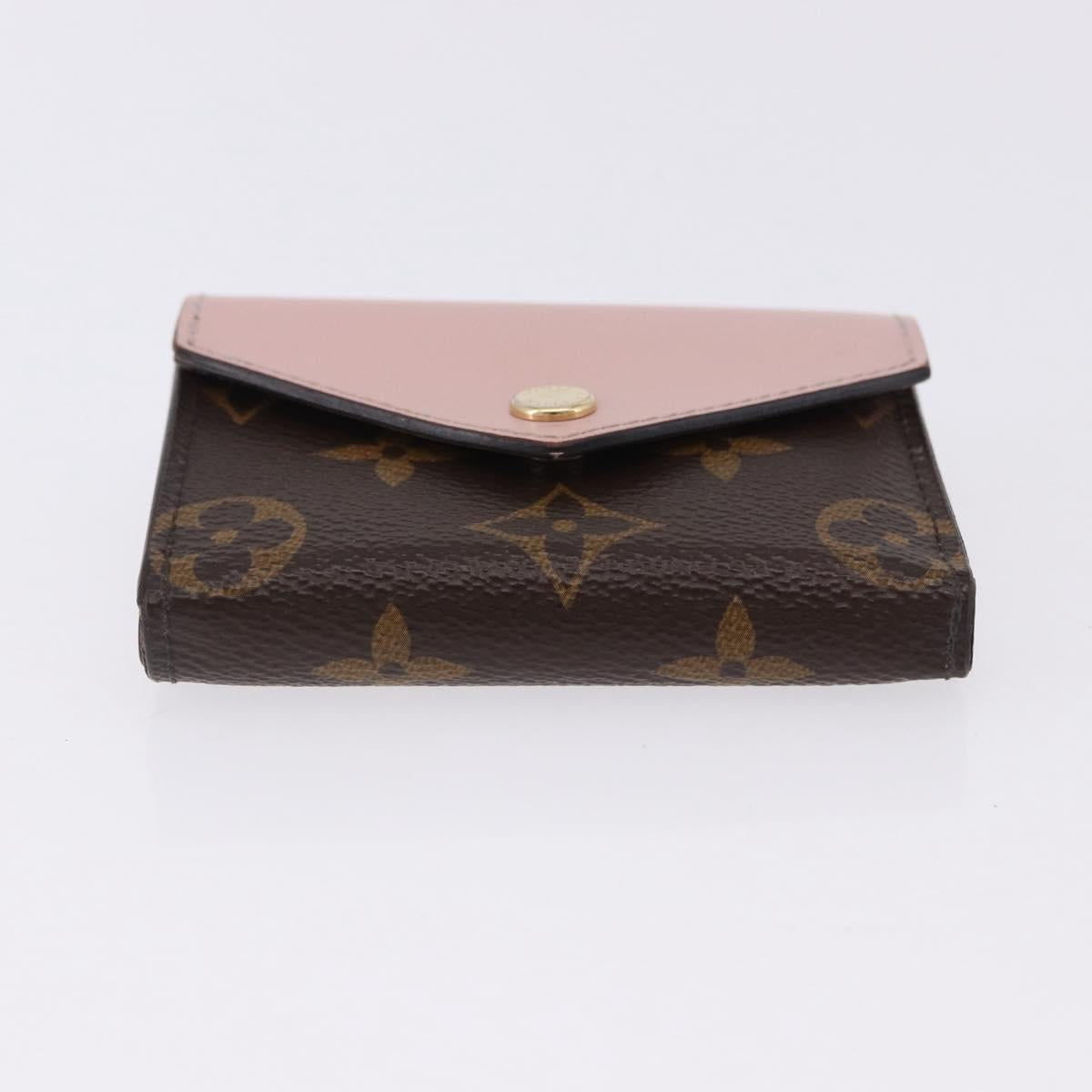 LOUIS VUITTON Monogram Portefeuille Zoe Wallet Pink M62933 LV Auth BA14404