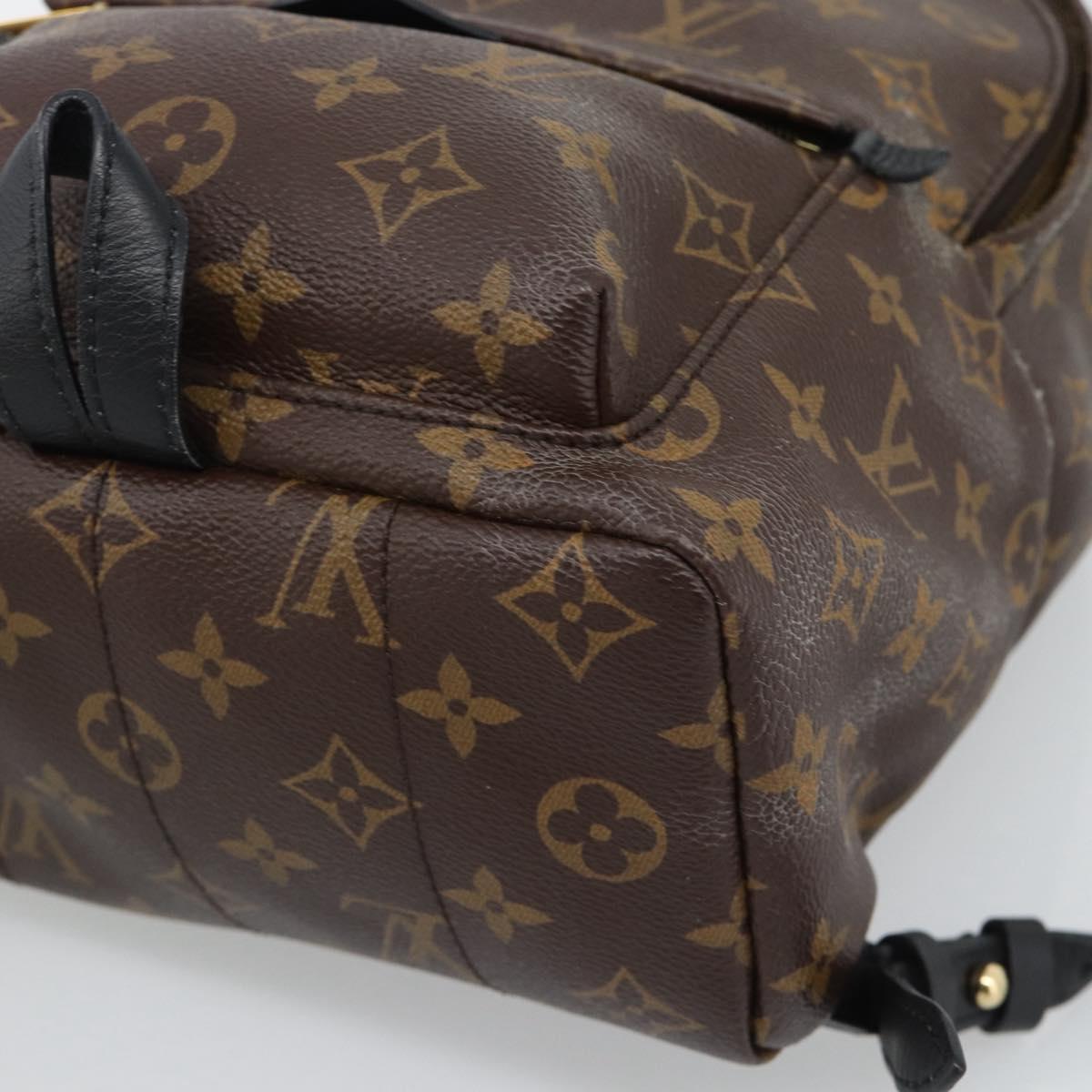 LOUIS VUITTON Monogram Palm Springs PM Backpack M43116 LV Auth BA14405