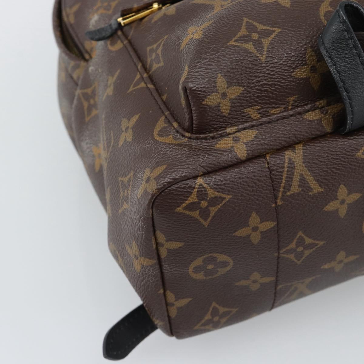 LOUIS VUITTON Monogram Palm Springs PM Backpack M43116 LV Auth BA14405