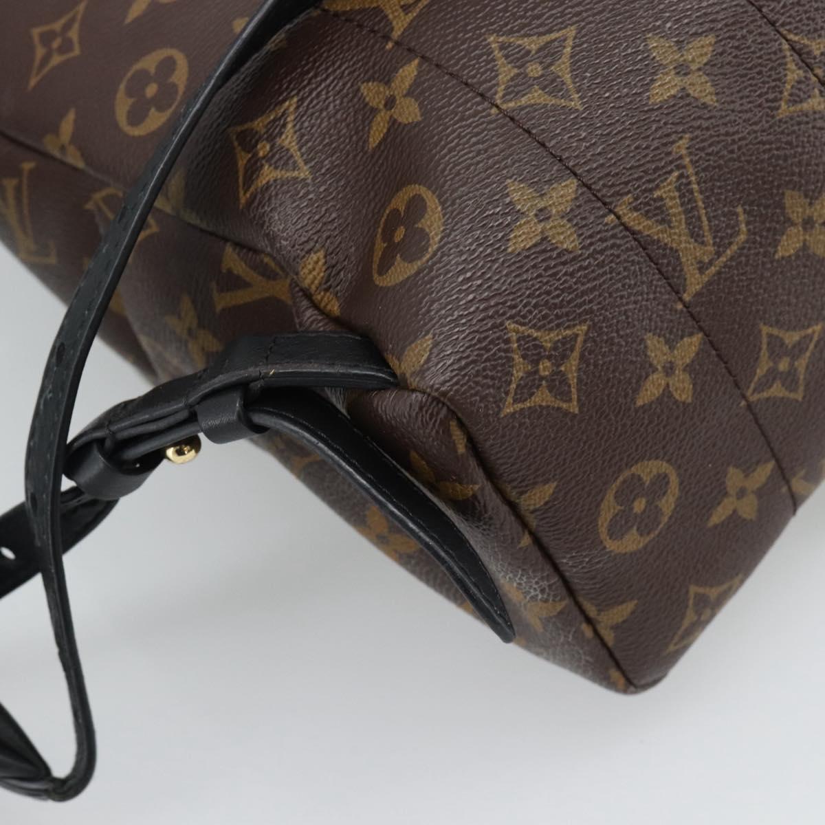 LOUIS VUITTON Monogram Palm Springs PM Backpack M43116 LV Auth BA14405