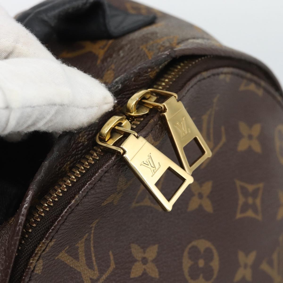 LOUIS VUITTON Monogram Palm Springs PM Backpack M43116 LV Auth BA14405