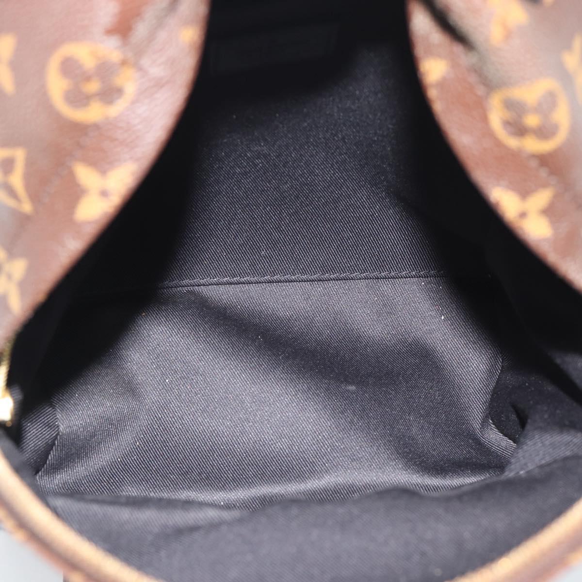 LOUIS VUITTON Monogram Palm Springs PM Backpack M43116 LV Auth BA14405