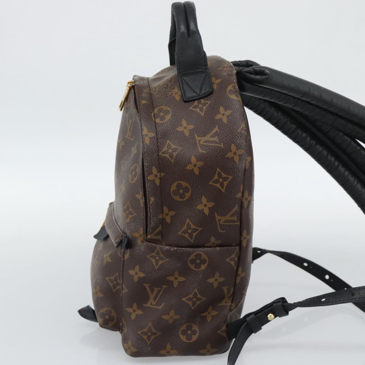 LOUIS VUITTON Monogram Palm Springs PM Backpack M43116 LV Auth BA14405