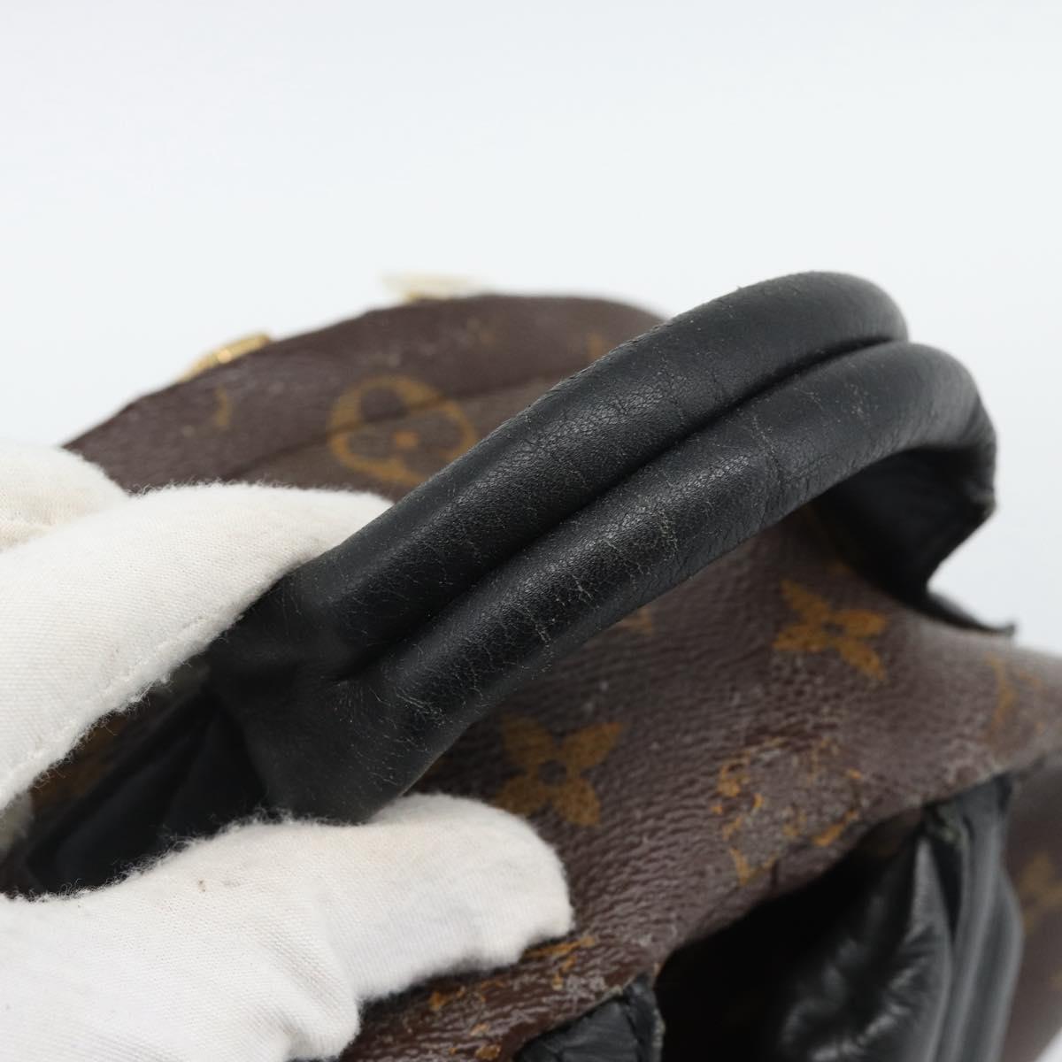 LOUIS VUITTON Monogram Palm Springs PM Backpack M43116 LV Auth BA14405