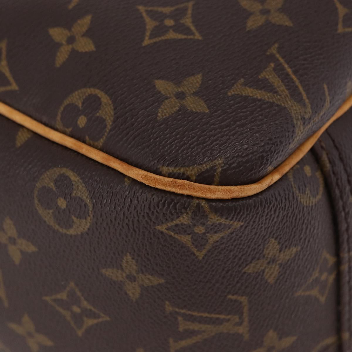 LOUIS VUITTON Monogram Excursion Hand Bag M41450 LV Auth BA14410