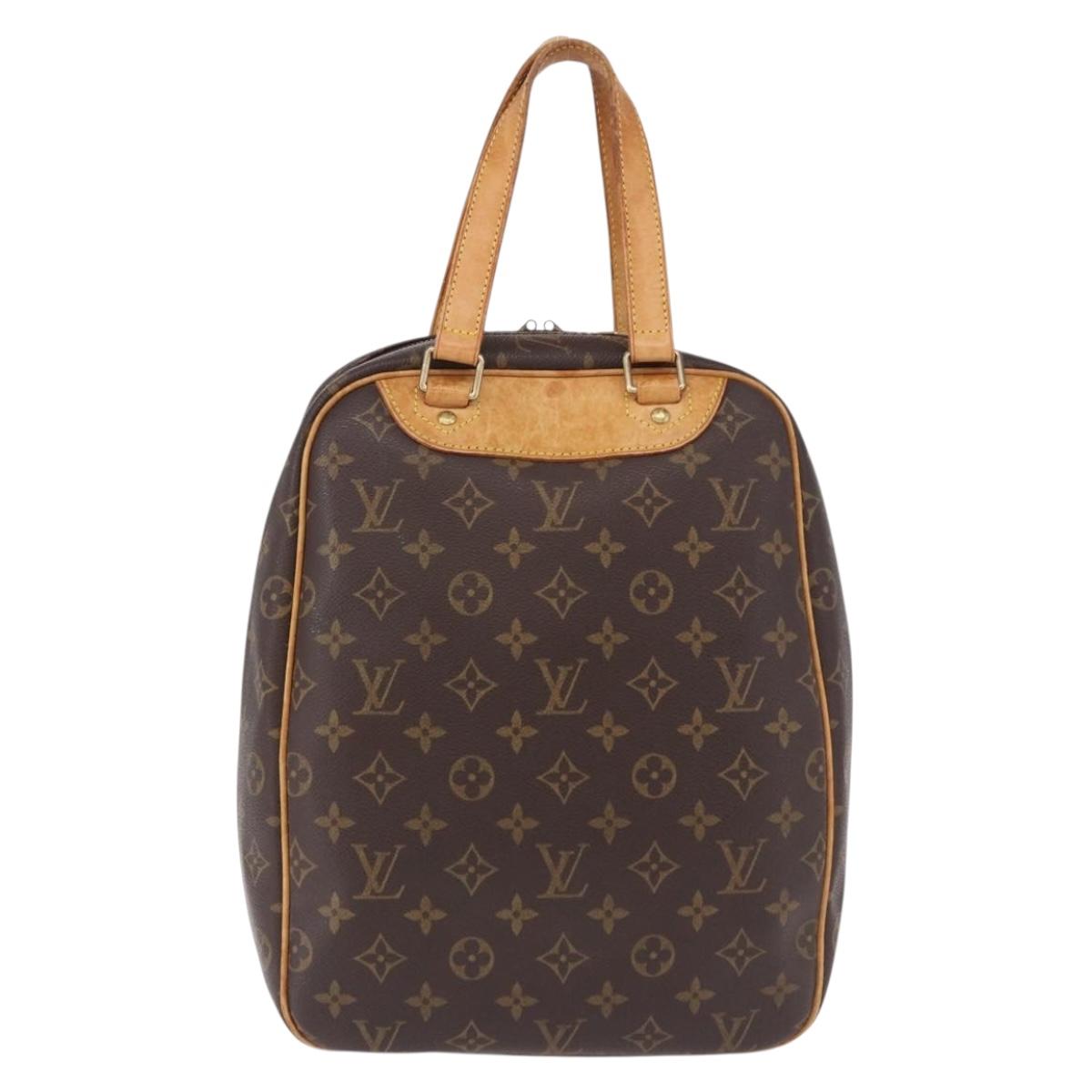LOUIS VUITTON Monogram Excursion Hand Bag M41450 LV Auth BA14410