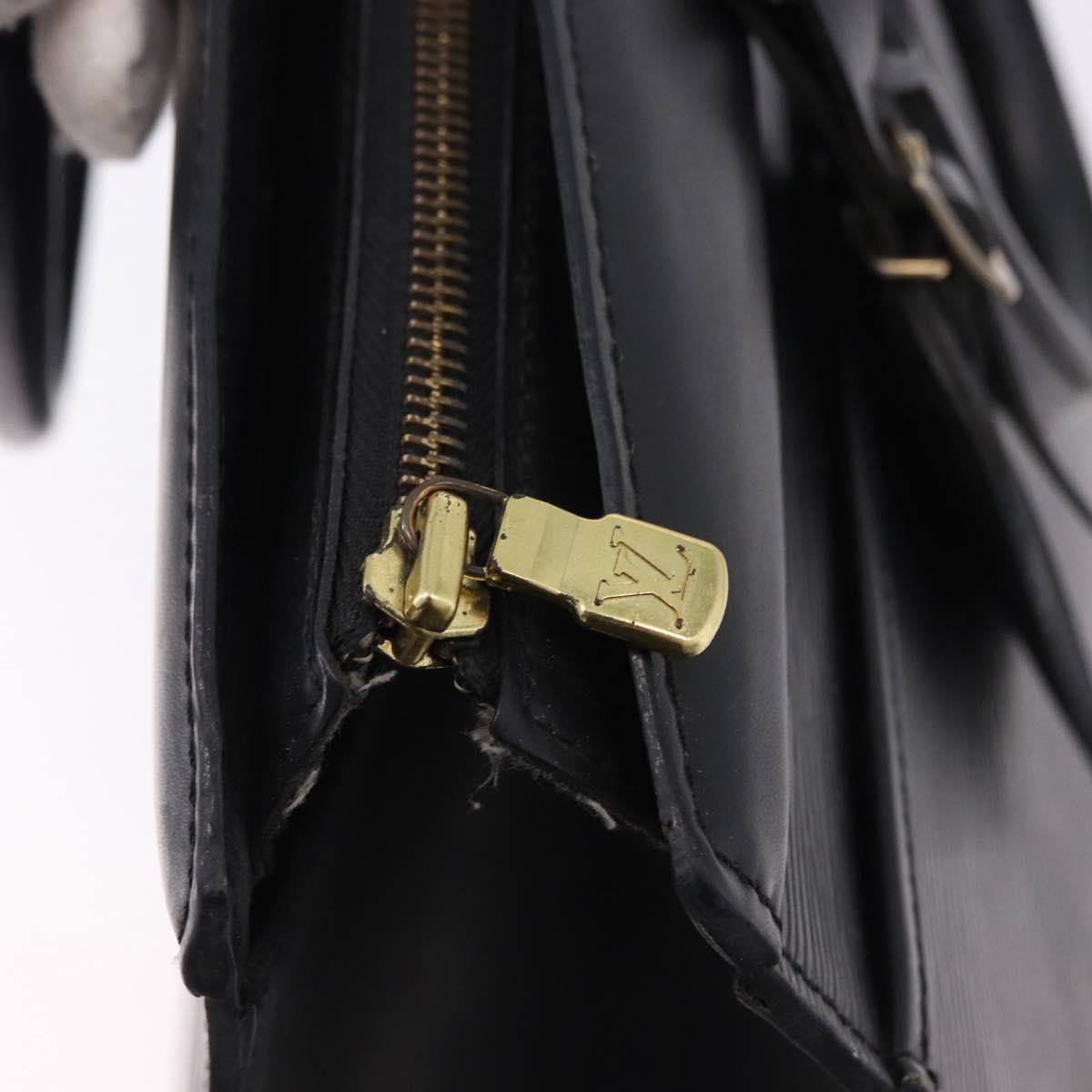LOUIS VUITTON Epi Riviera Hand Bag Black M48182 LV Auth BA14411