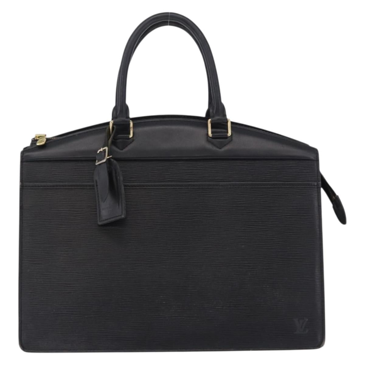 LOUIS VUITTON Epi Riviera Hand Bag Black M48182 LV Auth BA14411