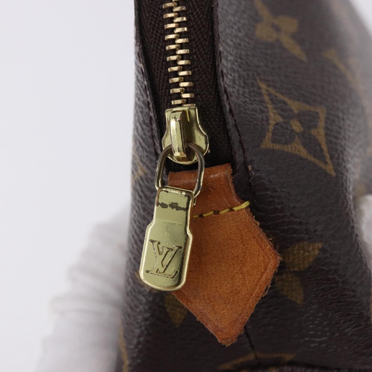 LOUIS VUITTON Monogram Pochette Cosmetic PM Pouch M43998 LV Auth BA14412