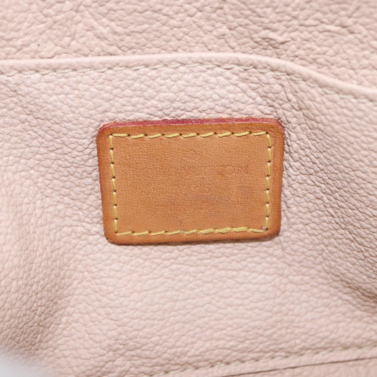 LOUIS VUITTON Monogram Pochette Cosmetic PM Pouch M43998 LV Auth BA14412