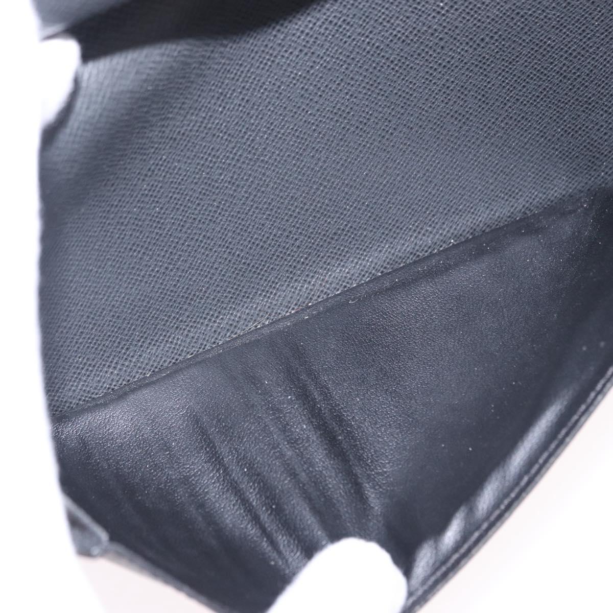LOUIS VUITTON Taiga Zippy Wallet Vertical Wallet Ardoise M32822 LV Auth BA14417