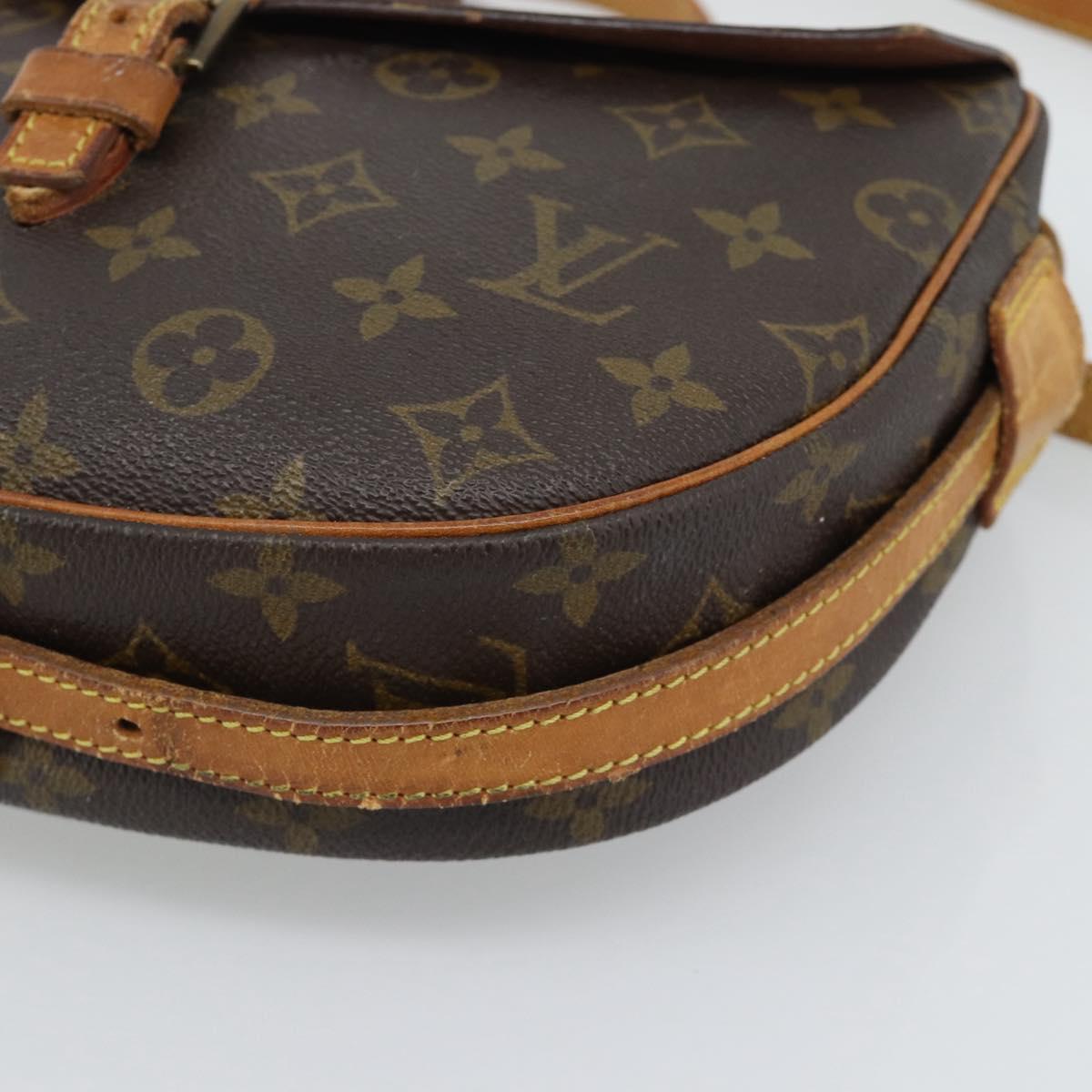 LOUIS VUITTON Monogram Jeune Fille MM Shoulder Bag M51226 LV Auth BA14421