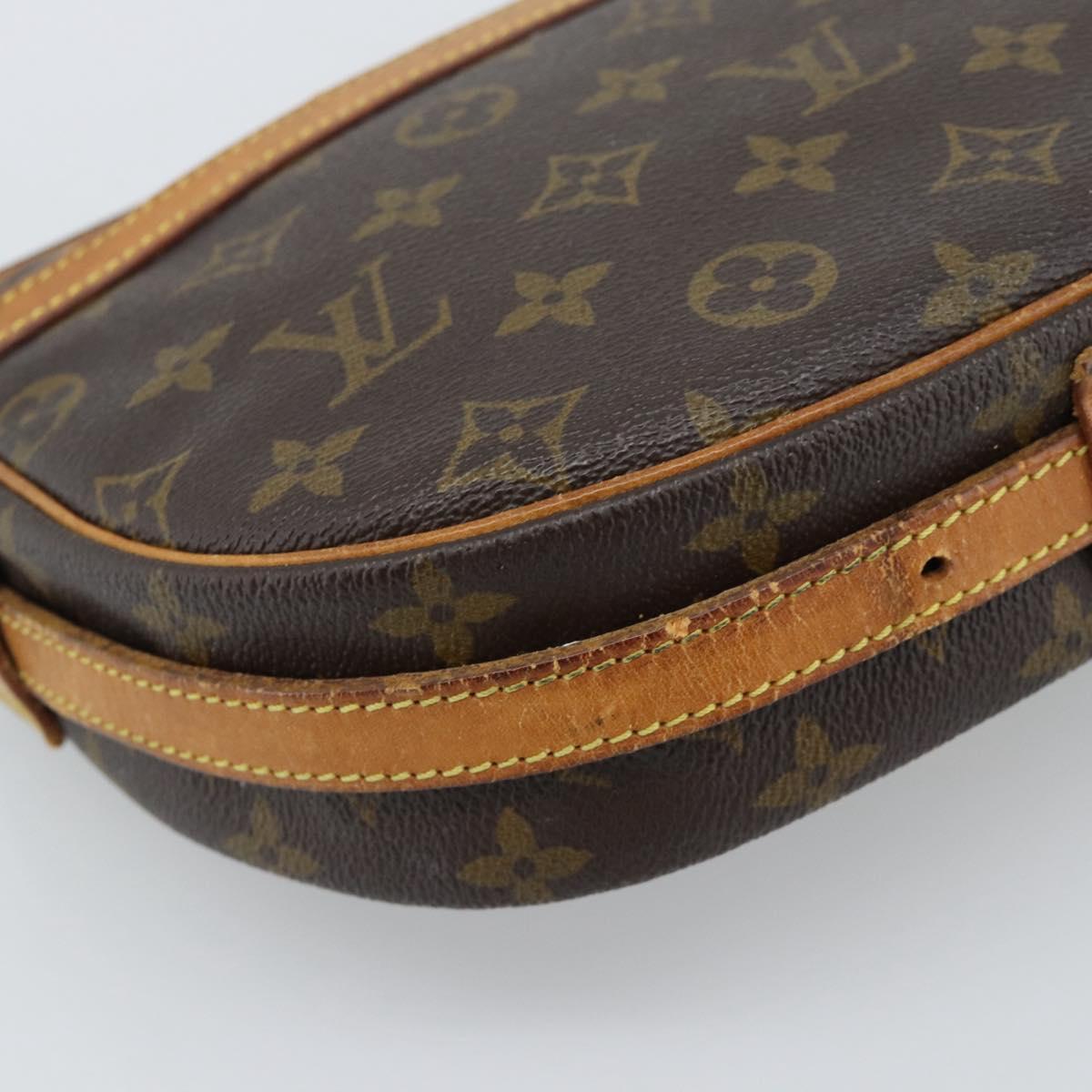 LOUIS VUITTON Monogram Jeune Fille MM Shoulder Bag M51226 LV Auth BA14421