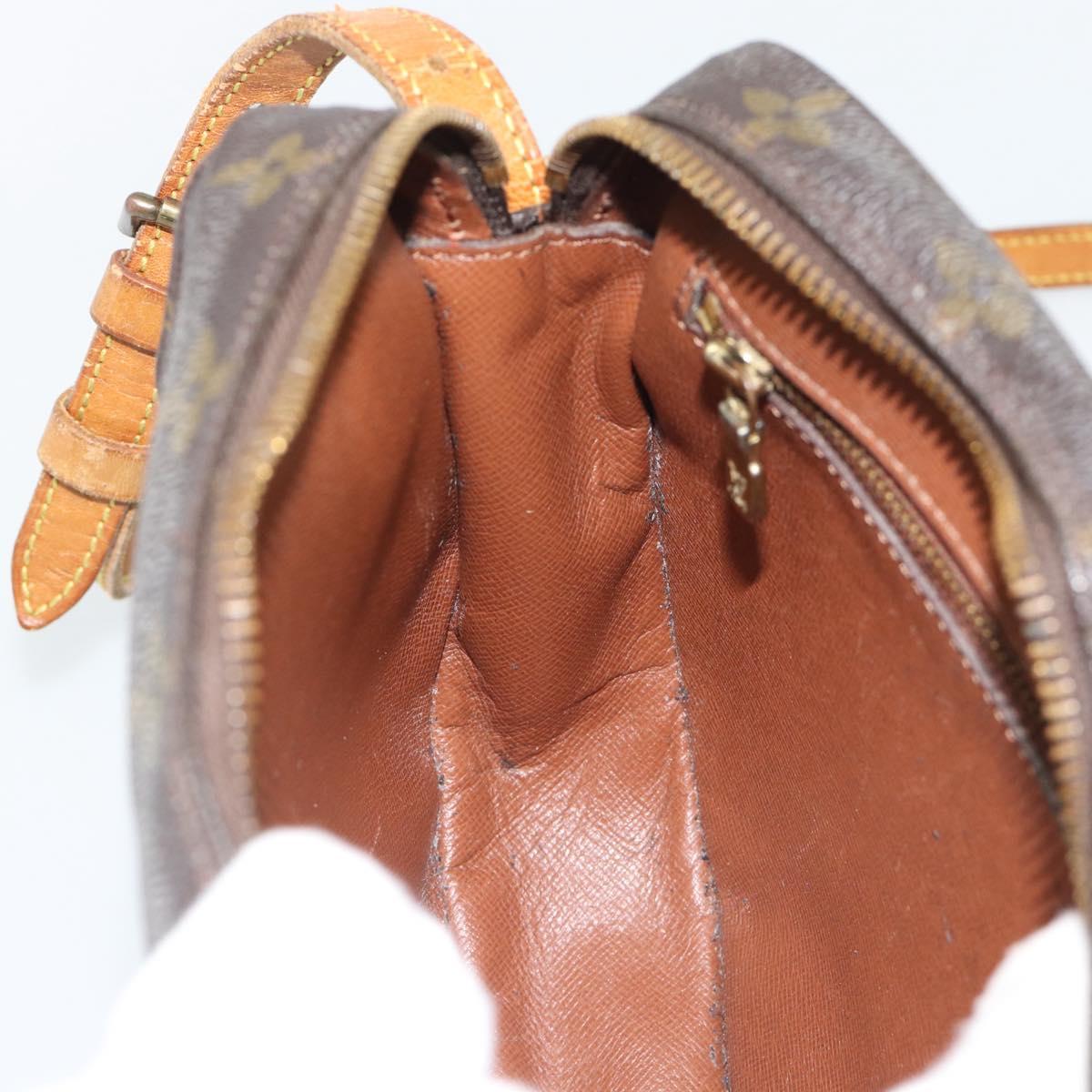 LOUIS VUITTON Monogram Jeune Fille MM Shoulder Bag M51226 LV Auth BA14421