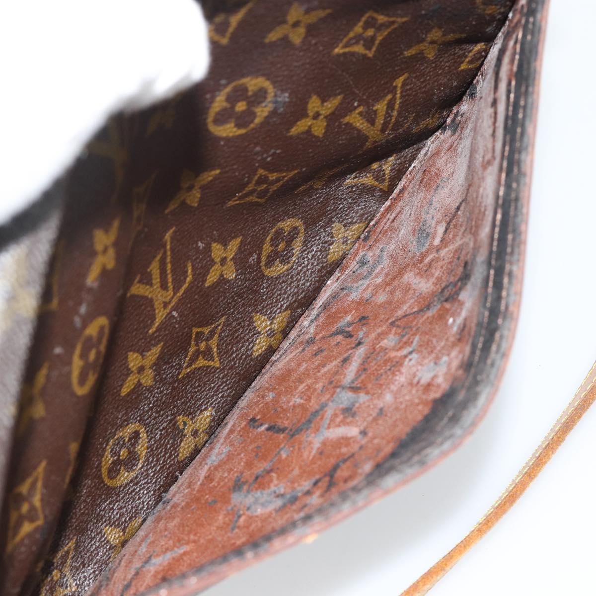 LOUIS VUITTON Monogram Jeune Fille MM Shoulder Bag M51226 LV Auth BA14421