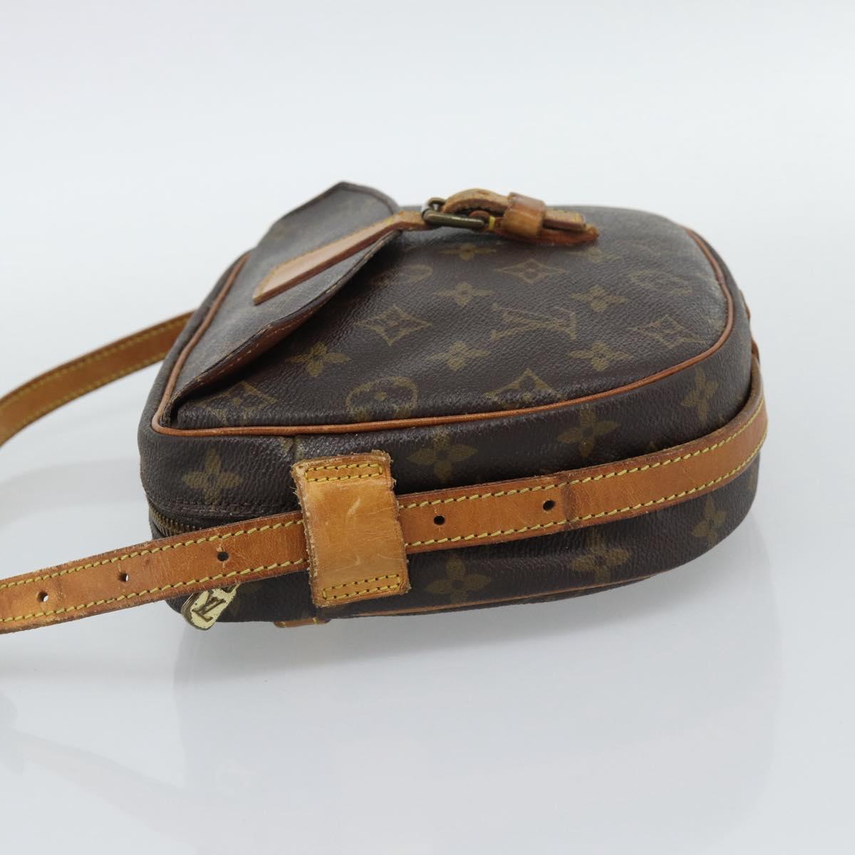 LOUIS VUITTON Monogram Jeune Fille MM Shoulder Bag M51226 LV Auth BA14421
