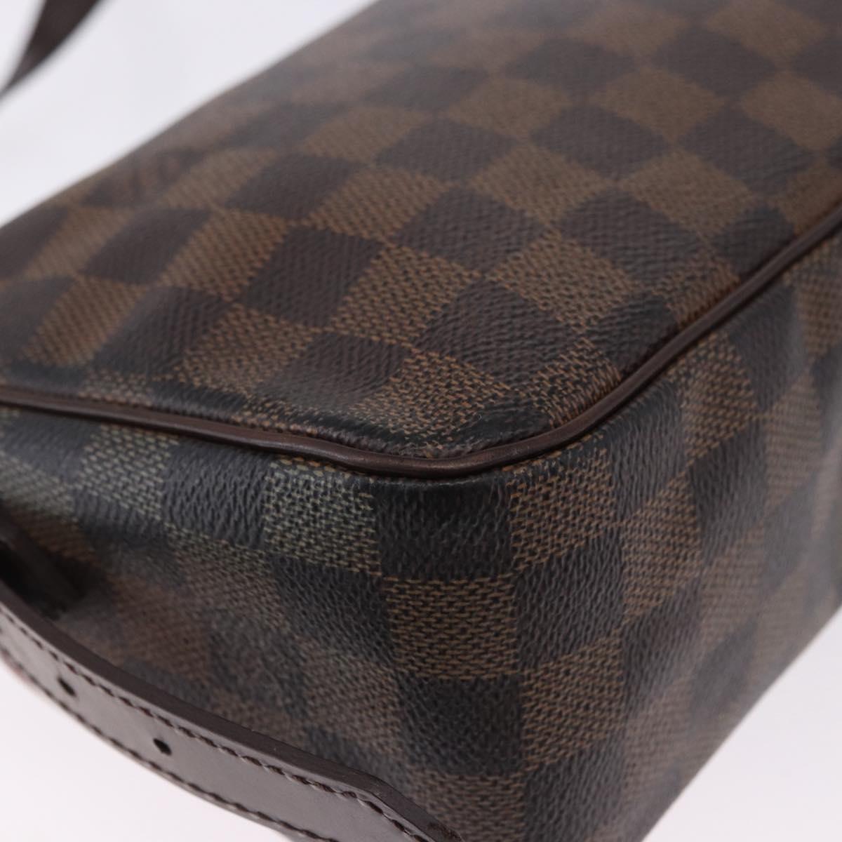 LOUIS VUITTON Damier Ebene Ravello GM Shoulder Bag N60006 LV Auth BA14431
